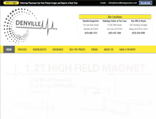 Tablet Screenshot of denvillediagnostics.com